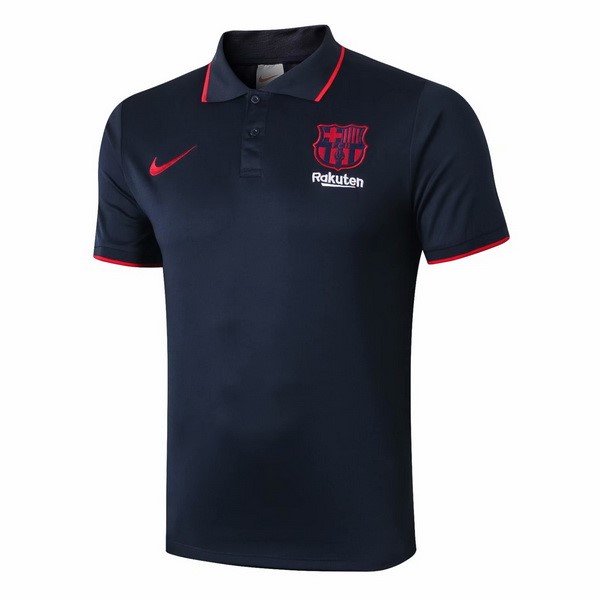 Polo Barcelona 2019-2020 Negro Rojo